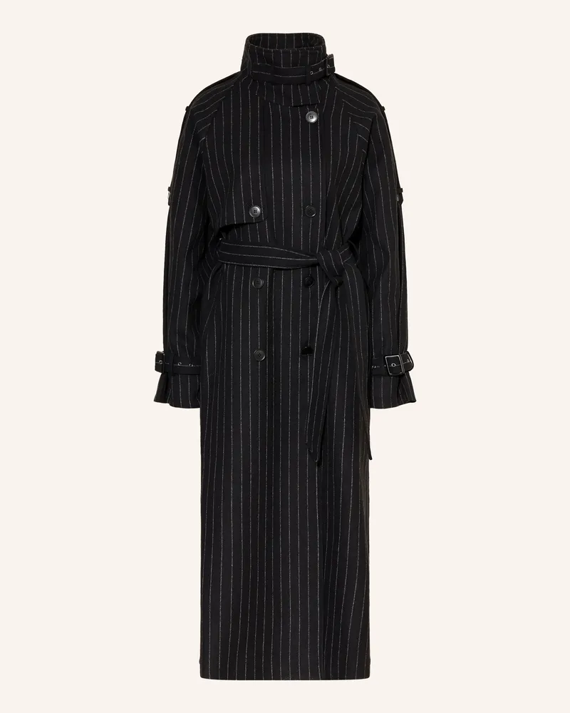 Gestuz Trenchcoat Gzavic schwarz Schwarz