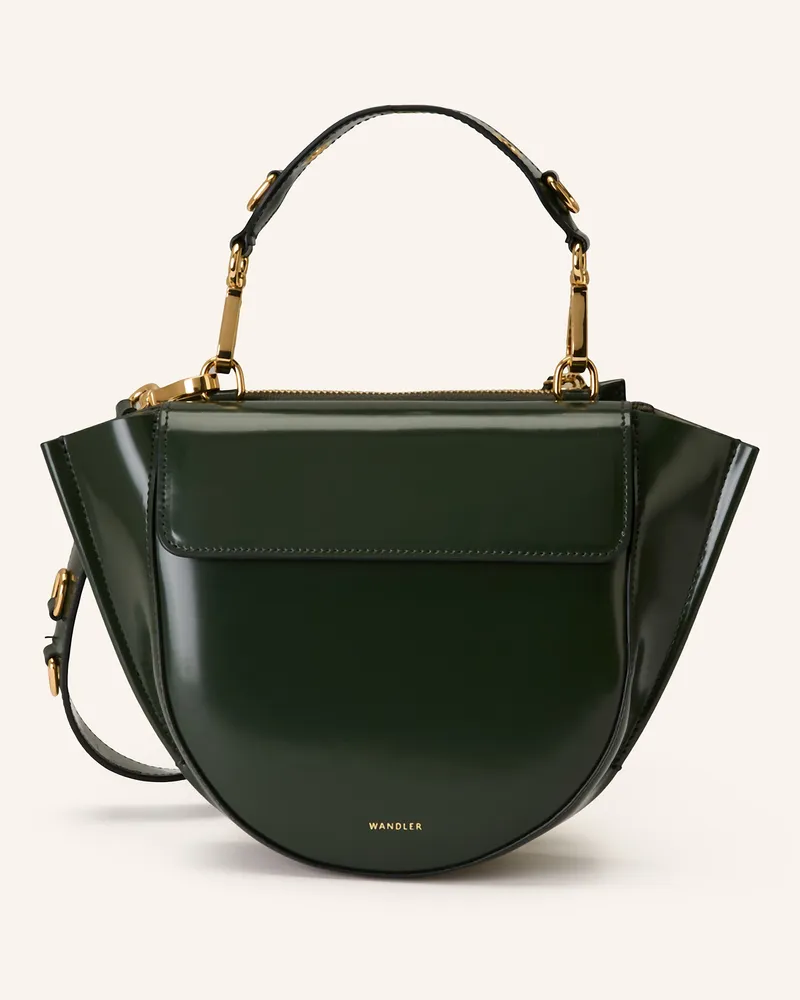 WANDLER Schultertasche HORTENSIA Dunkelgrün