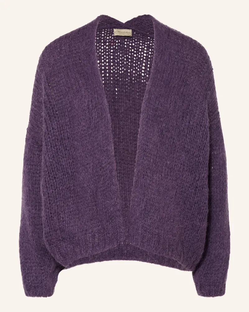 Herrlicher Strickhülle Alliston lila Dunkellila