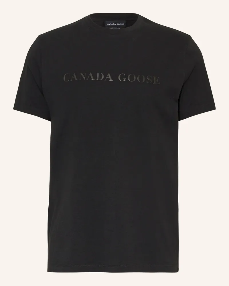 Canada Goose T-Shirt Emersen schwarz Schwarz