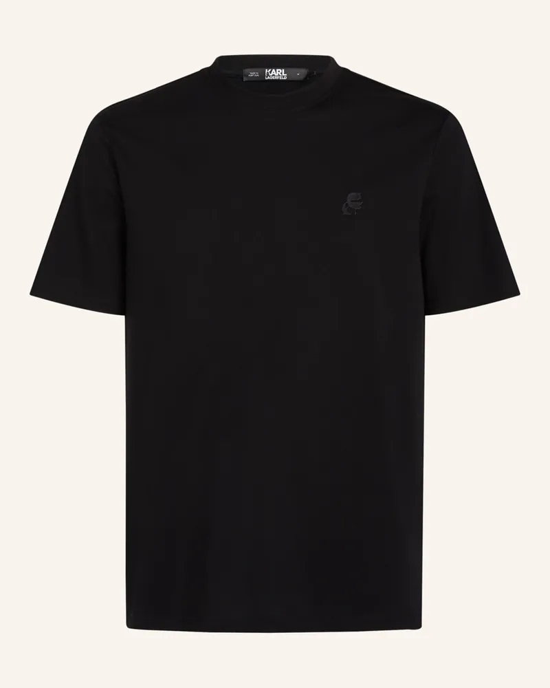 Karl Lagerfeld T-Shirt schwarz Schwarz