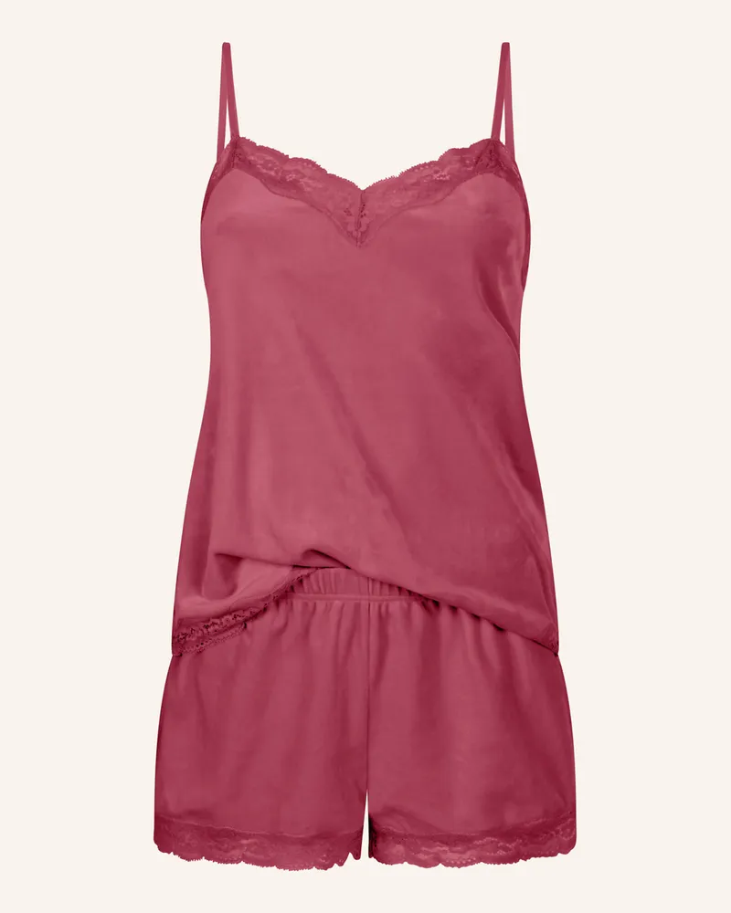 Hunkemöller Schlafshirt Velours pink Pink