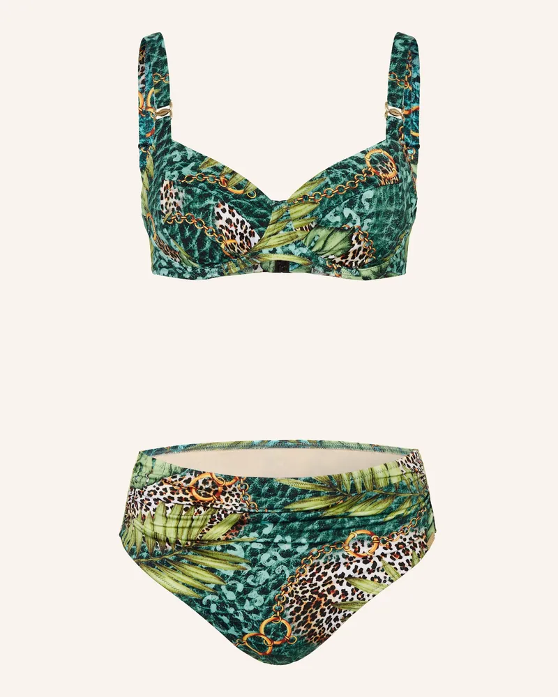 Charmline Bügel-Bikini JUNGLE JEWELS Grün