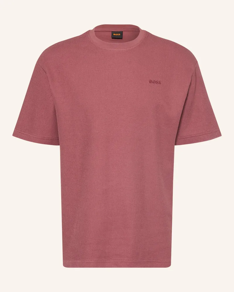 HUGO BOSS T-Shirt rot Altrosa