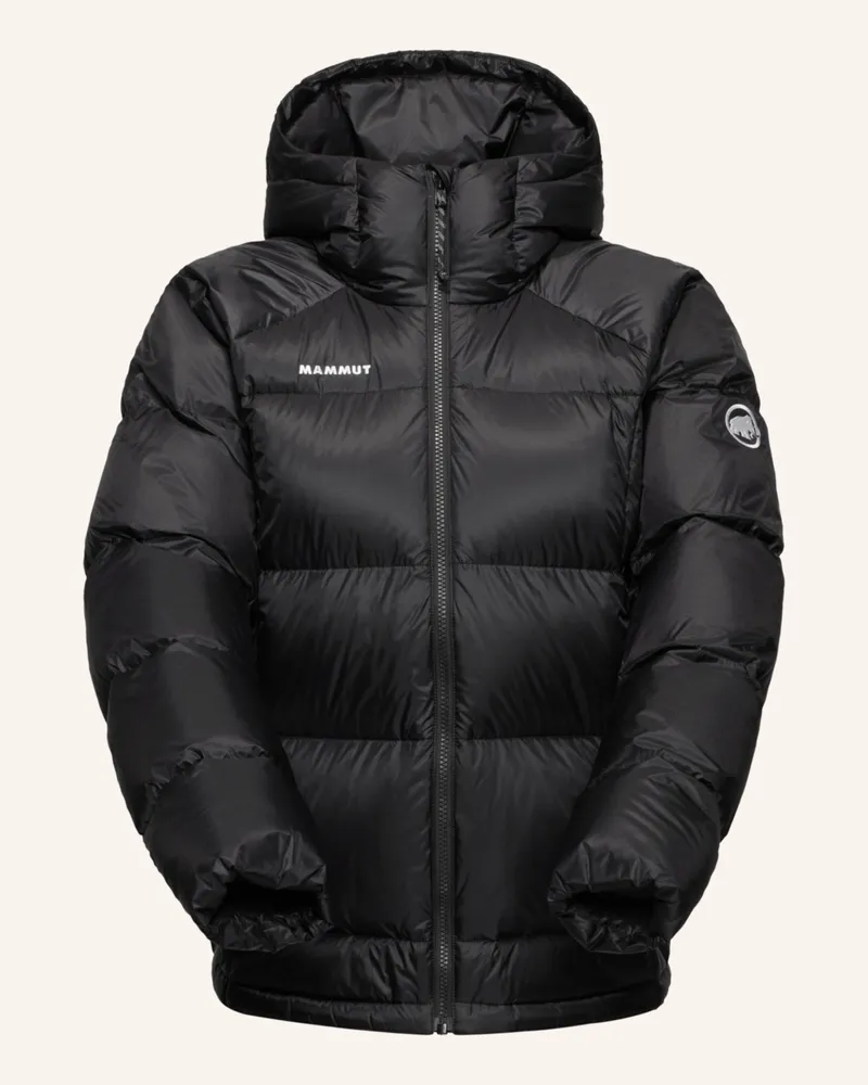 Mammut Daunenjacke GLACIER GLOW IN mit Kapuze Schwarz