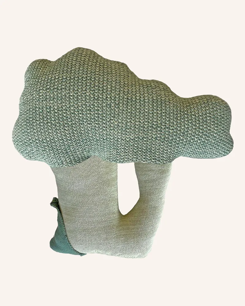 LORENA CANALS Dekokissen BRUCY THE BROCCOLI Dunkelgrün