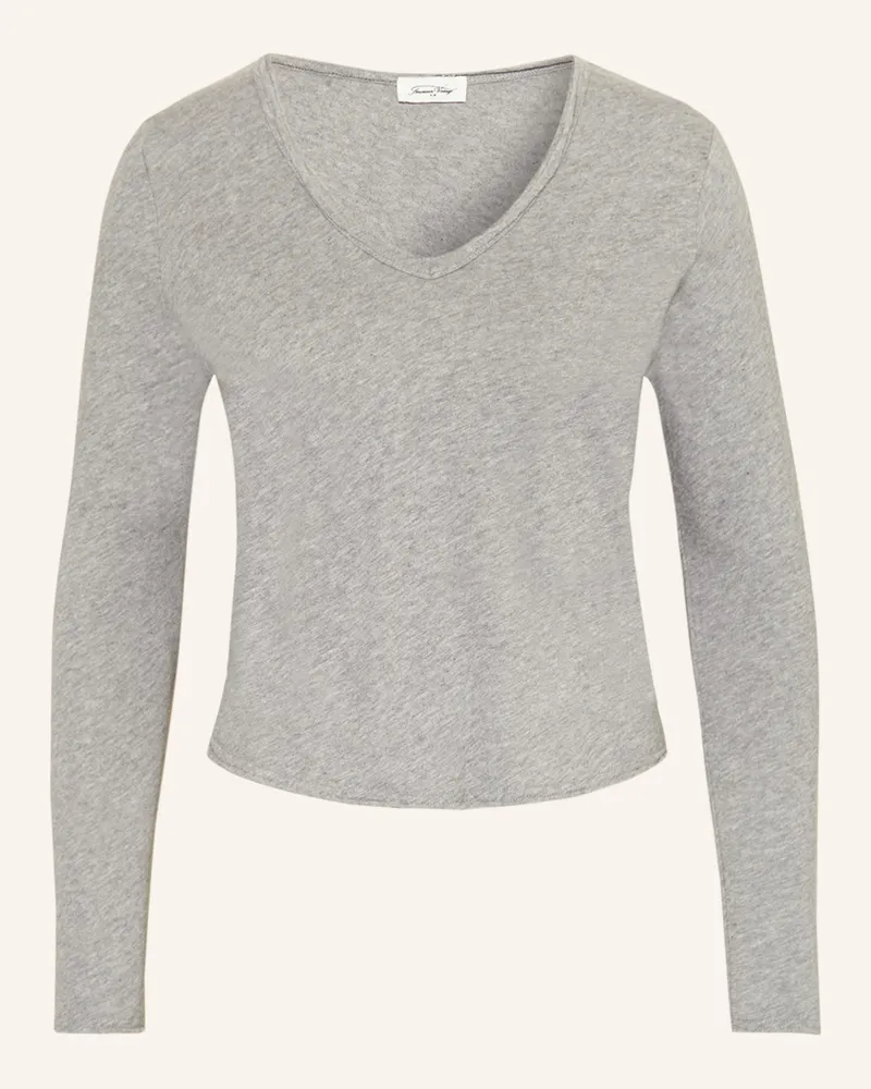 American Vintage Longsleeve Caleb grau Grau