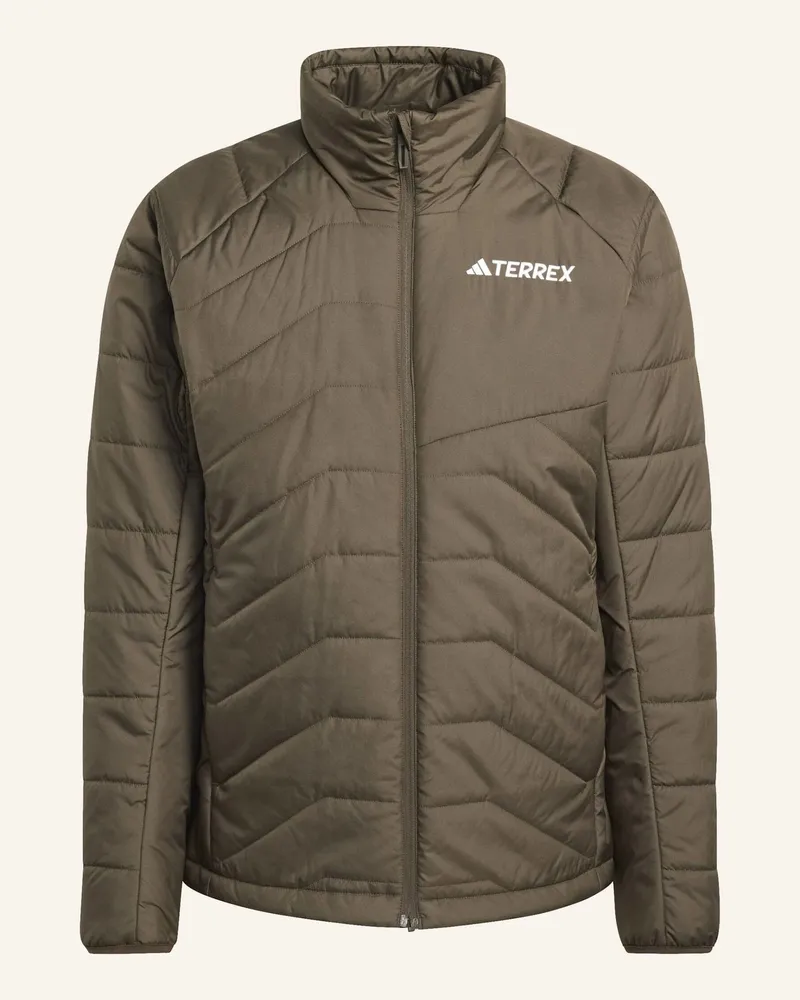 adidas Terrex Multi Synthetic Isolierende Jacke gruen Grün