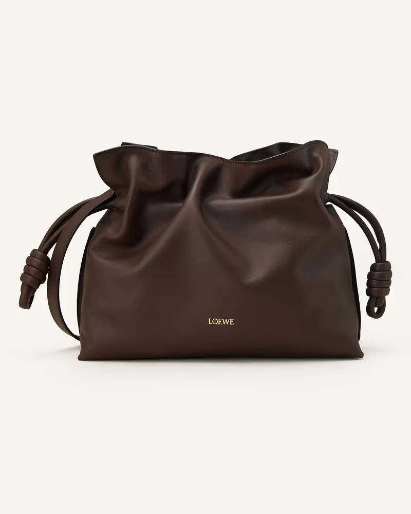Loewe Umhängetasche Flamenco braun Dunkelbraun