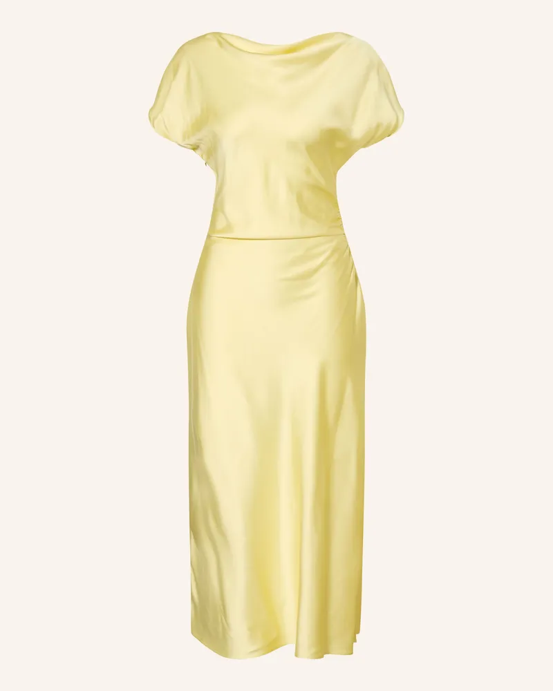 Liu Jo Satinkleid gelb Hellgelb
