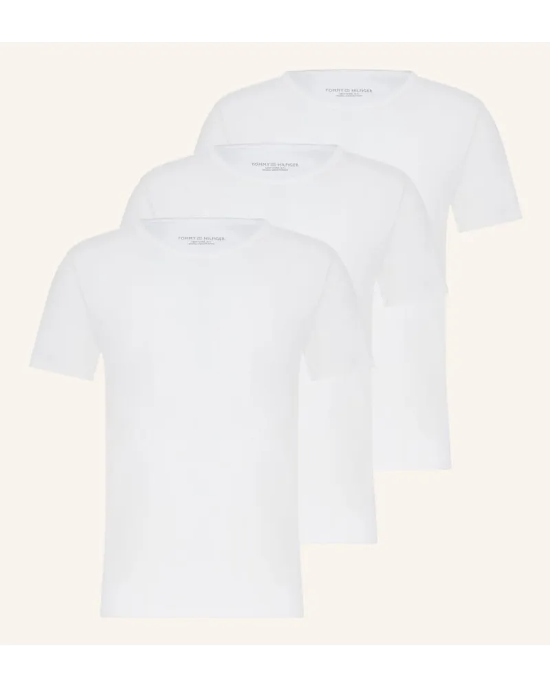 Tommy Hilfiger 3er-Pack T-Shirts Weiss