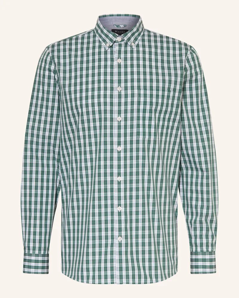 Maerz Hemd Modern Fit Grün
