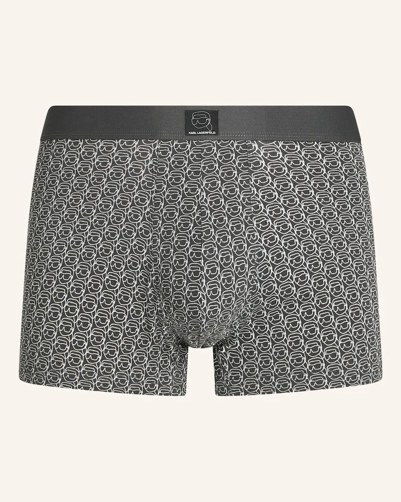 Karl Lagerfeld Unterwäsche Hose grau Schwarz