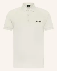 HUGO BOSS Funktions-Poloshirt PATTEO Beige