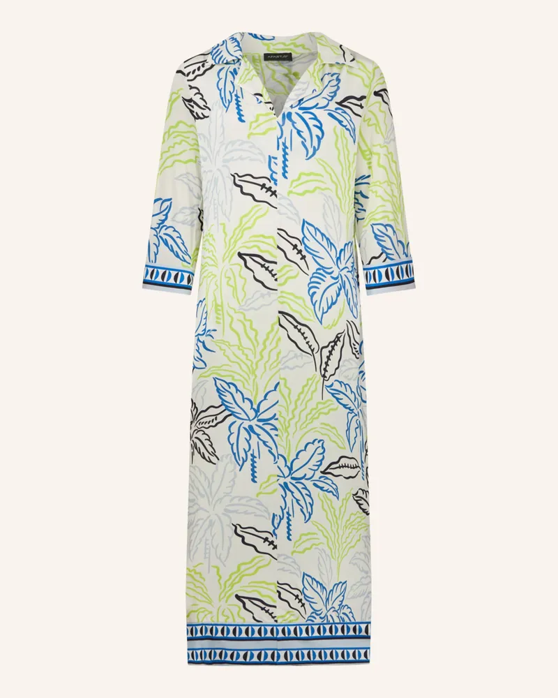 Apart Langes Jerseykleid weiss Creme