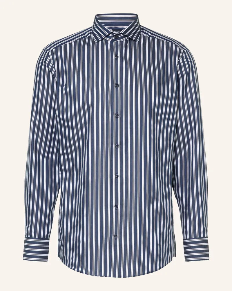 Olymp Hemd Luxor Modern Fit blau Dunkelblau