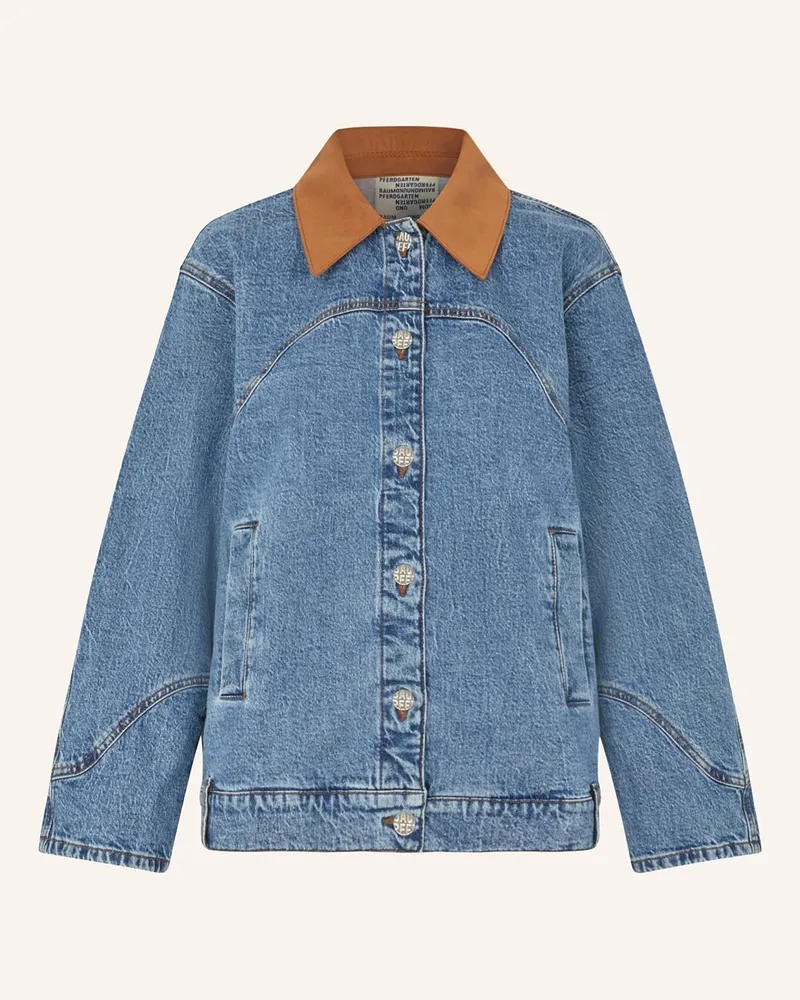 Baum und Pferdgarten Jeansjacke Bayson blau Blau