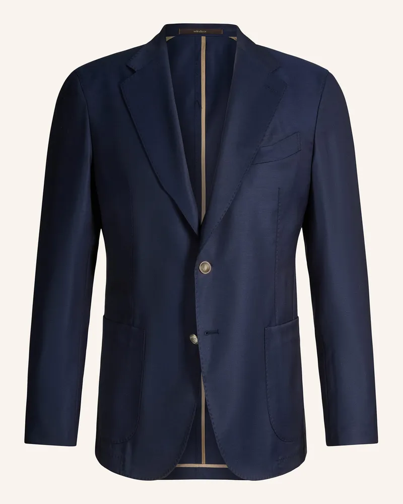 windsor. Baukasten Sakko Shaped Fit blau Dunkelblau