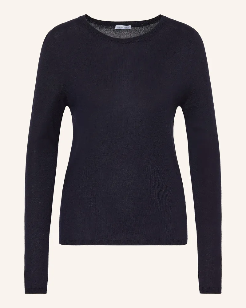 Iris von Arnim Cashmere-Pullover LAUREEN mit Seide Dunkelblau