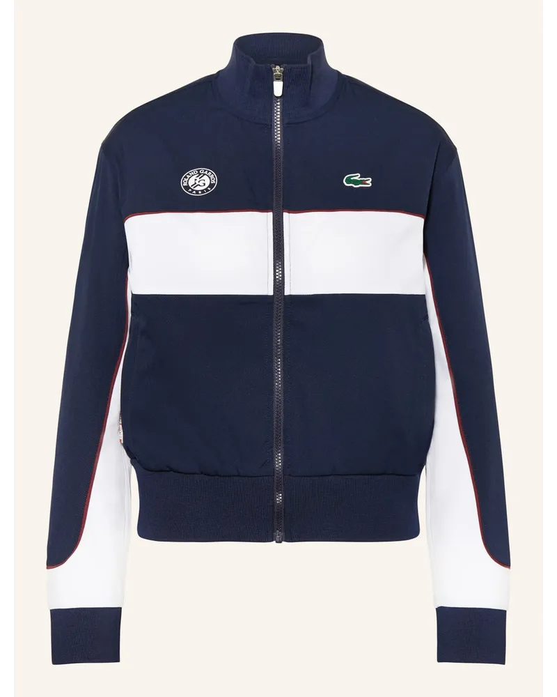 Lacoste Piqué-Tennisjacke Blau