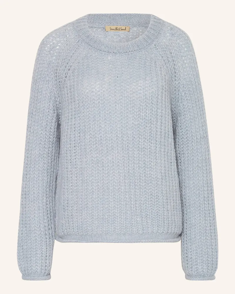 Smith & Soul Pullover Blaugrau