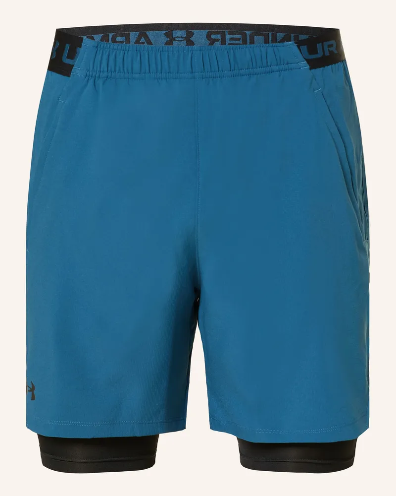 Under Armour 2-in-1-Trainingsshorts UA VANISH Blau