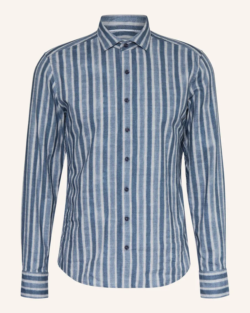 Eterna Hemd Slim Fit Dunkelblau