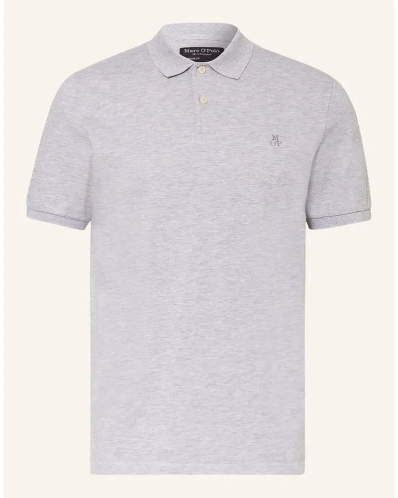 Marc O'Polo Piqué-Poloshirt Regular Fit Grau