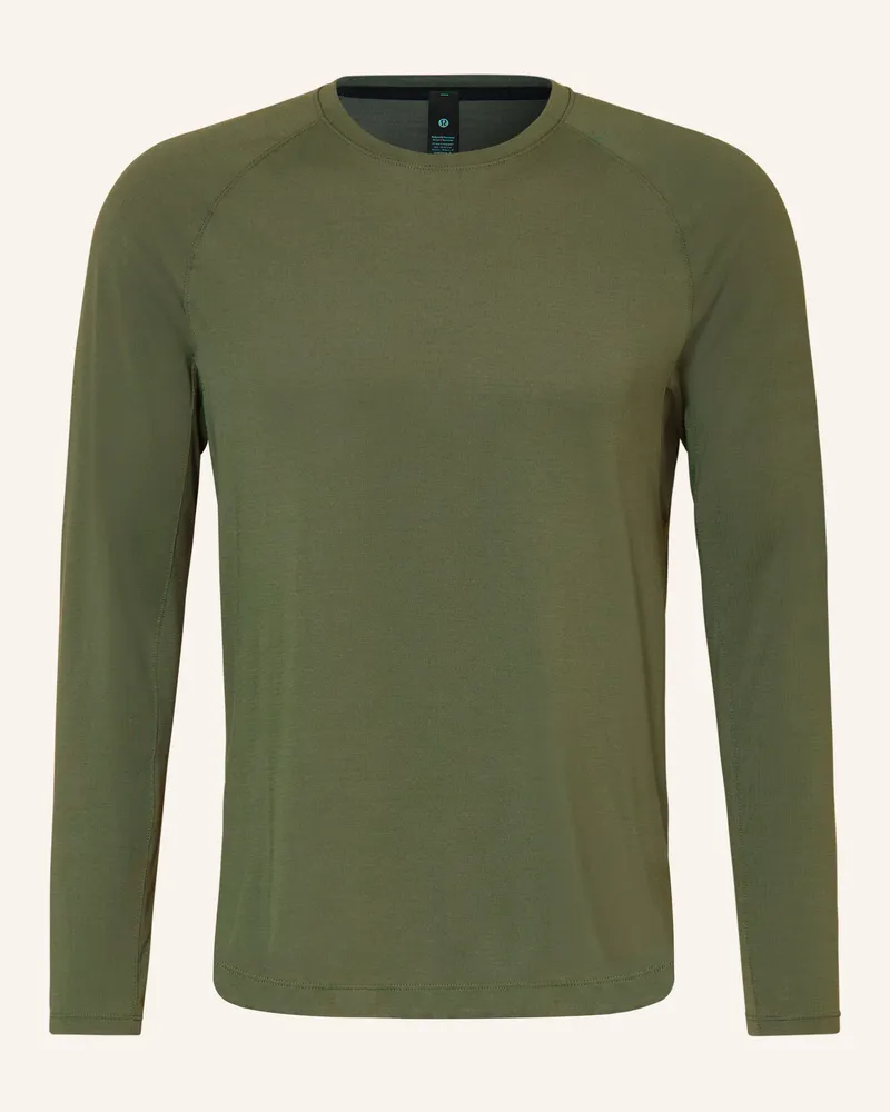 LULULEMON Longsleeve LICENSE TO TRAIN Grün
