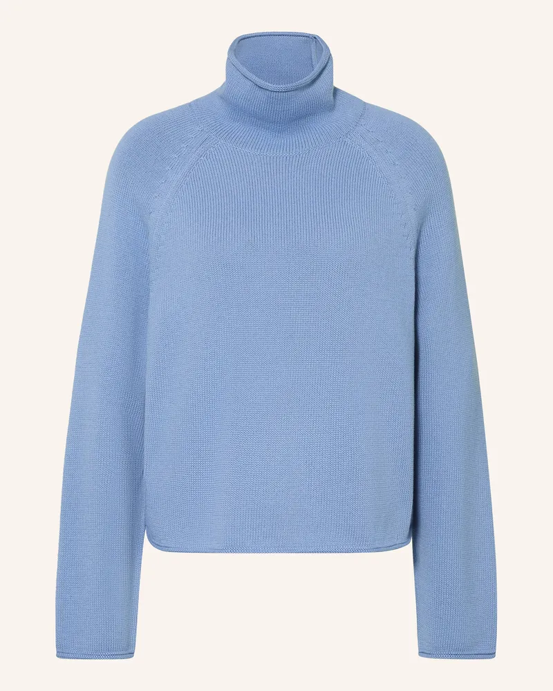 Marc O'Polo Rollkragenpullover blau Hellblau