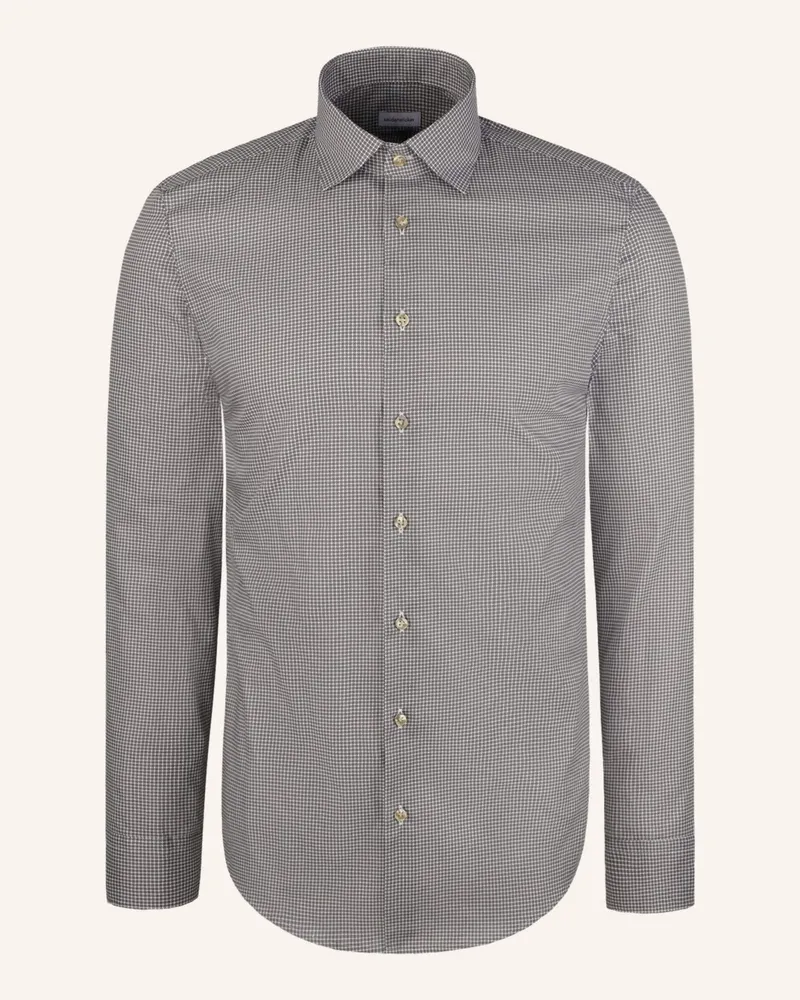 Seidensticker Business Hemd Shaped Fit beige Beige