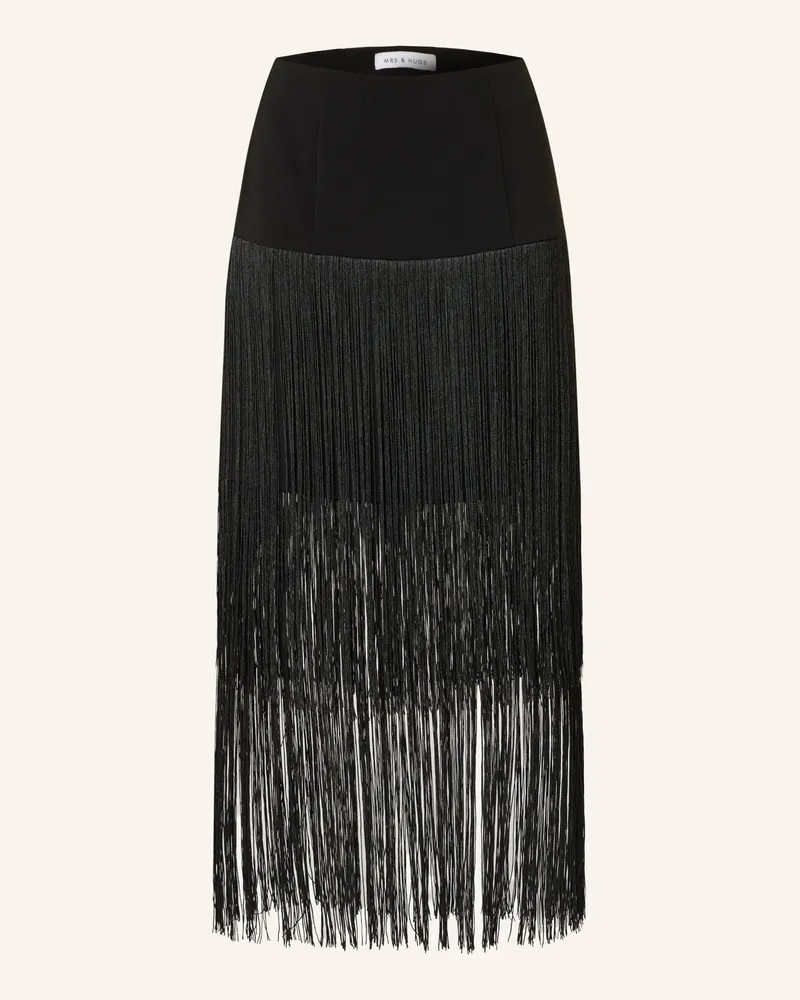 Mrs & HUGS Rock schwarz Schwarz