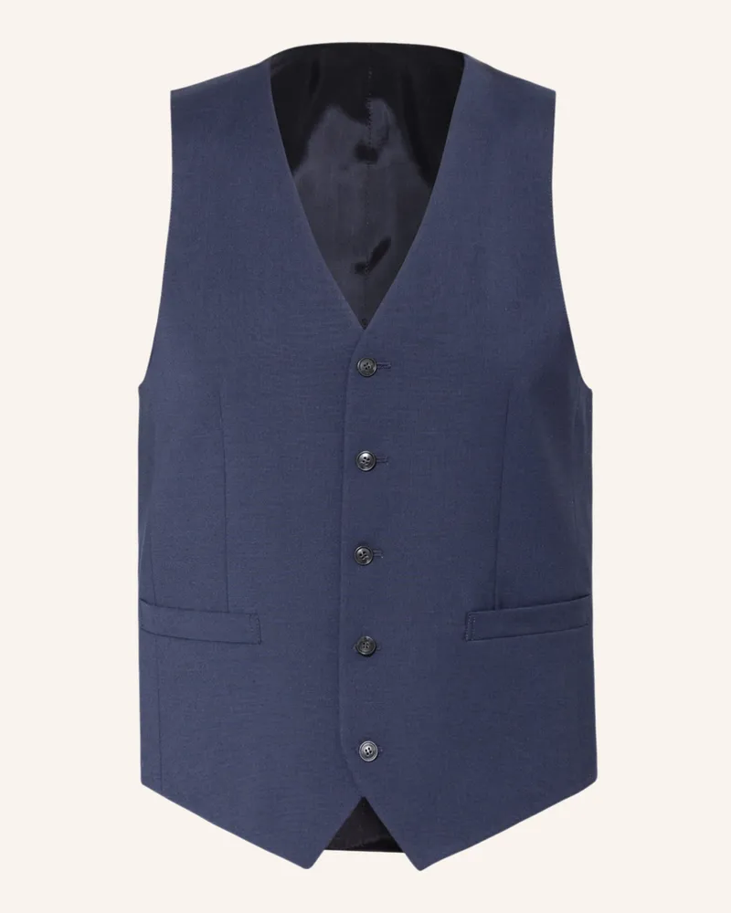 Tiger of Sweden Anzugweste Wayde Extra Slim Fit blau Dunkelblau