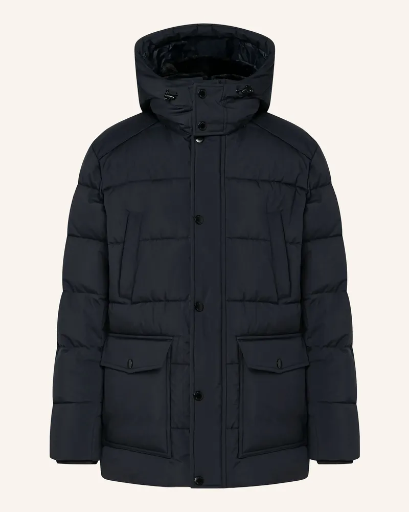 JOOP! Steppjacke Harlow Mit Abnehmbarer Kapuze blau Dunkelblau