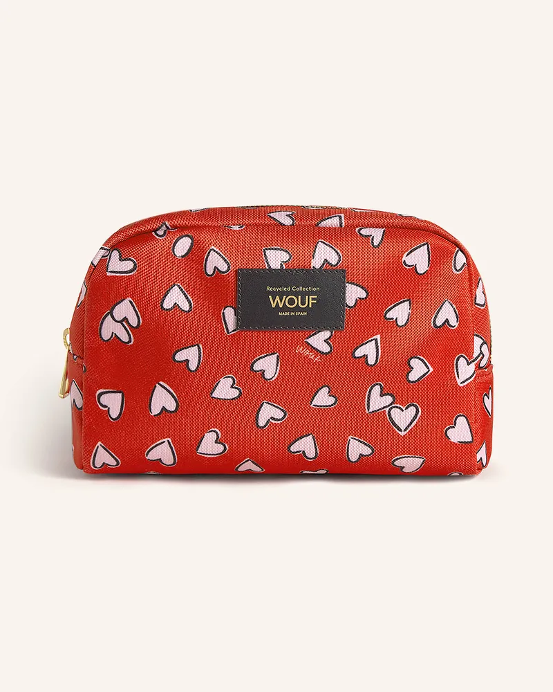 WOUF Kosmetiktasche CRUSH Rot