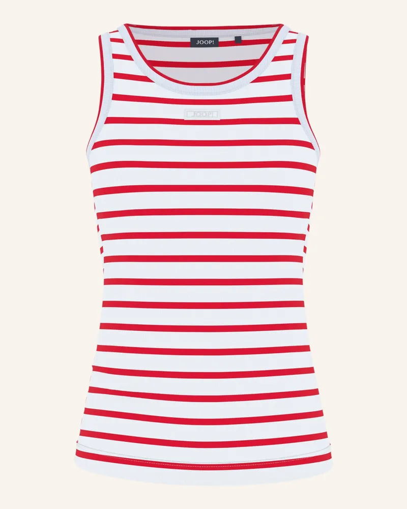 JOOP! Top Telma rot Weiss