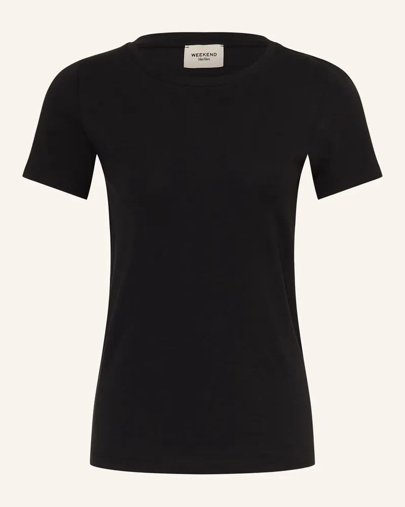 Max Mara T-Shirt Multib schwarz Schwarz