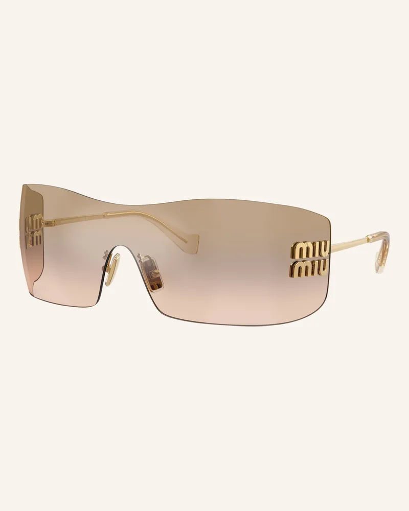 Miu Miu Sonnenbrille Mu b53s gold Gold