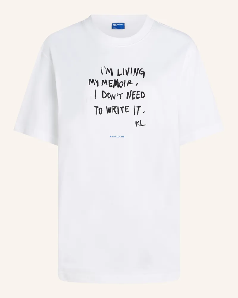 Karl Lagerfeld T-shirt Weiss