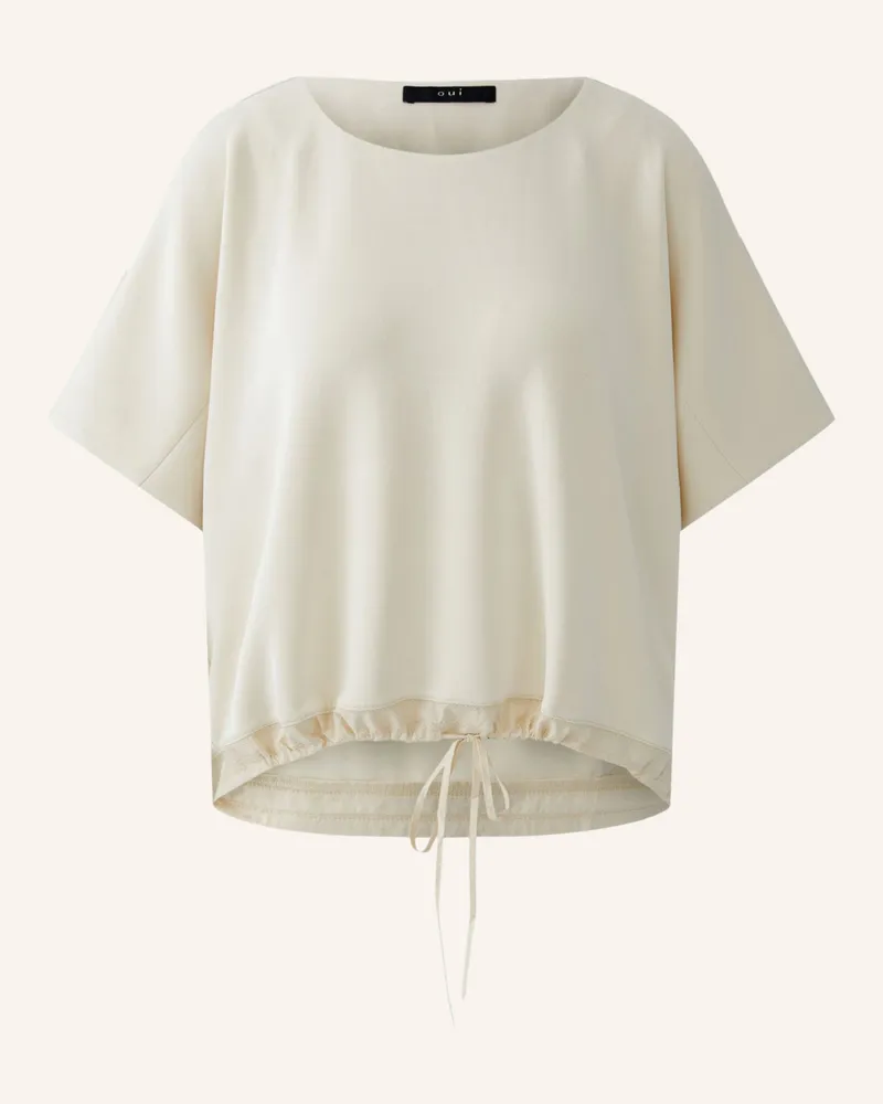 Oui  Sweatshirt grau Beige