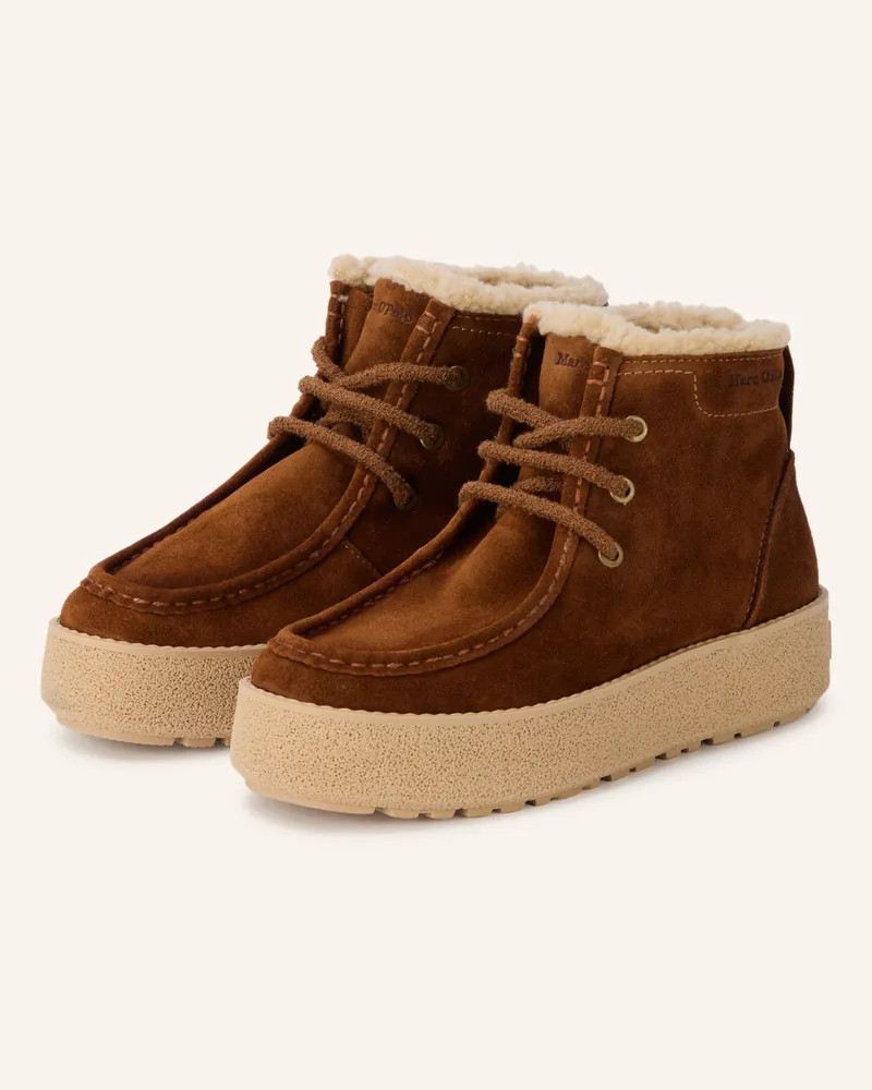 Marc O'Polo Schnürboots Pia braun Braun