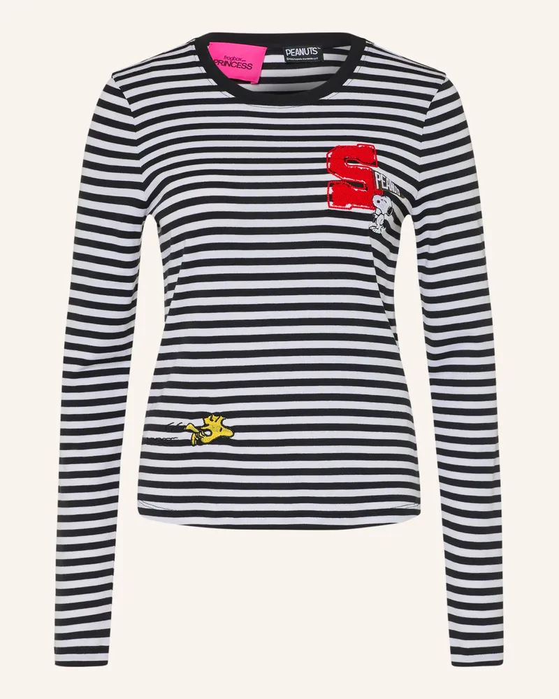 Frogbox Longsleeve schwarz Schwarz
