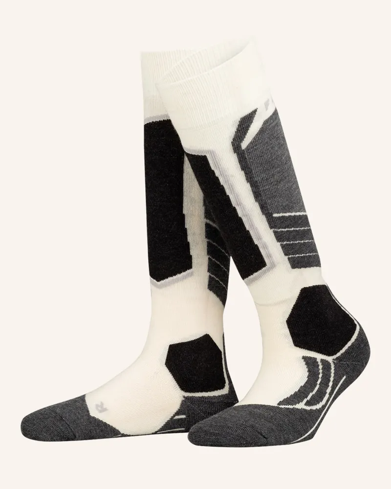 Falke Skisocken sk2 Wool Aus Merinowolle weiss 2040