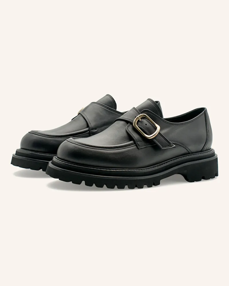 Lottusse Monkschuh Covent schwarz Schwarz