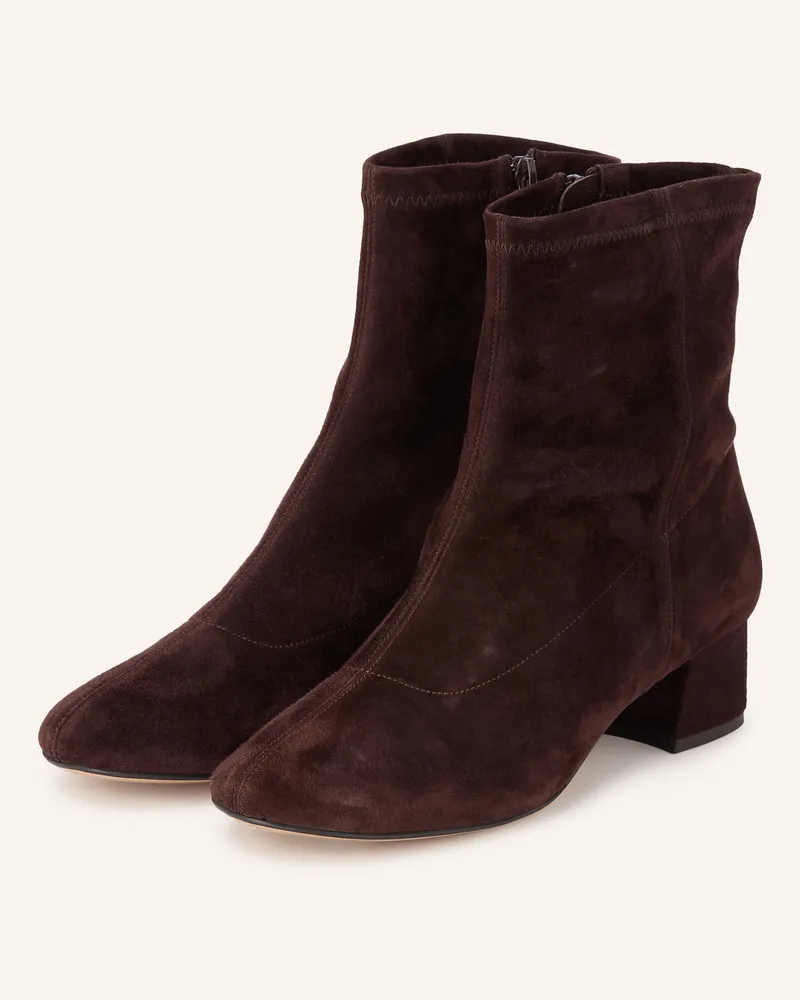 Flattered Stiefeletten Ember braun Dunkelbraun