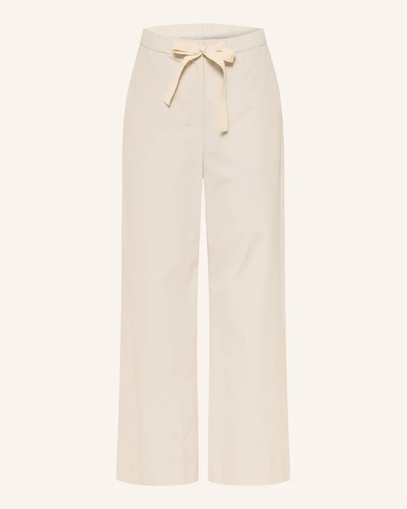 Max Mara Culotte Argento beige Ecru