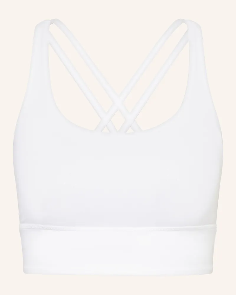 LULULEMON Sport-Bh Energy Longline weiss Creme