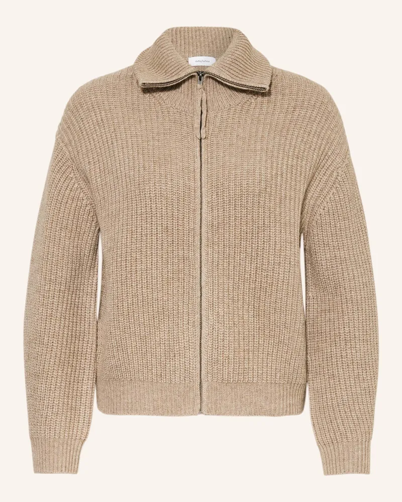 Darling Harbour Strickjacke braun Cappuccino