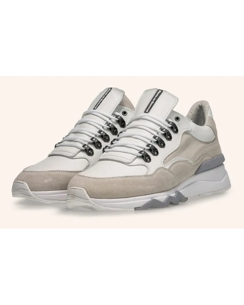 Floris van Bommel Sneaker DE ZAGER 01 - WEISS/ NUDE Weiss