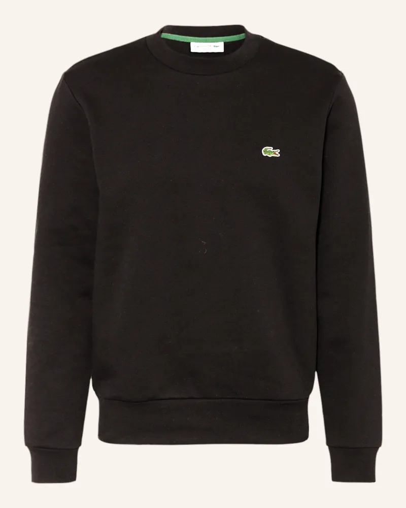 Lacoste Sweatshirt schwarz Schwarz